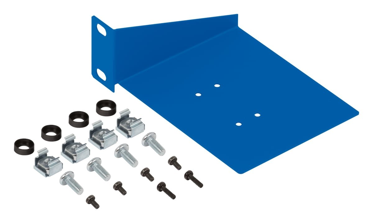 Plaque de montage en baie 1U pour Ares 12 LTE (Mount plate E 1U)