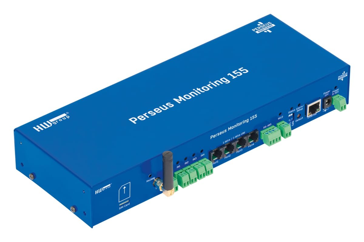 Centrale rack 1U Perseus Monitoring 155 (Ethernet + 4G)