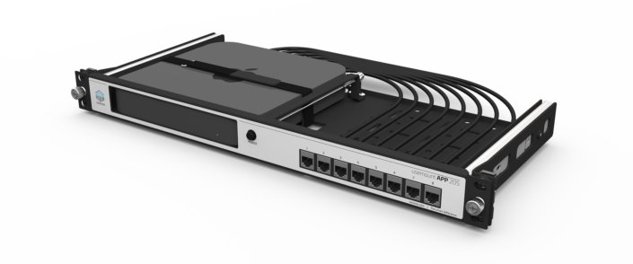 Mac Mini rack mount kit, 19 inch, 1U