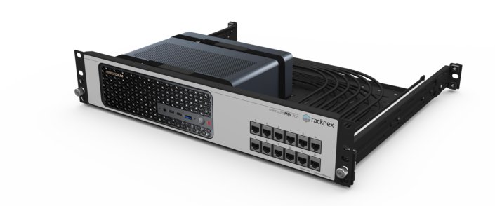 Kit 19″ 2U pour Minisforum MS-S1 Max, vue 1