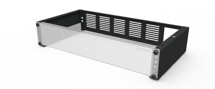 Équerre de montage en baie · 19″ · 2U · profondeur 250 mm, vue 1