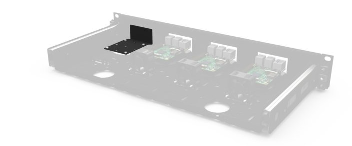 UM-SBC-213 with one zr-sbc-602 Slot Cover