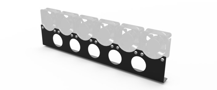 60x60mm fan holder 3U