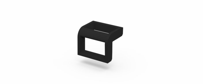 Entretoise · pour système de sangles racknex · noir, vue 1