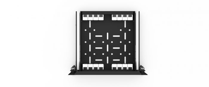 Tiroir rack 10″ | Connecteur 16x | 2.00U