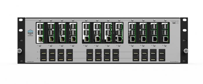 UM-SBC-211 - Kit de montage en rack Raspberry Pi 19″ | Emplacement 12x Pi | Connecteur 24x | 3.00U