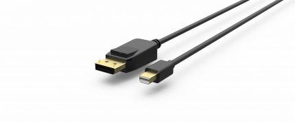 Delock Câble Mini DisplayPort 1.2 mâle > DisplayPort mâle 4K 60 Hz 1,0 m
