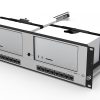 UM-APP-204 - Kit de montage en rack Mac Studio | 2x Mac Studio | Connecteur 16x | 19 pouces | 3.00U