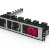 UM-SBC-207 - Kit de montage en rack Raspberry Pi 19″ | Emplacement 12x Pi | 2.00U