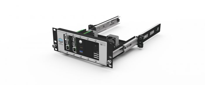 UM-SBC-308 - Kit de montage en rack Raspberry Pi 10″ | 5x emplacements Pi | 2.00U