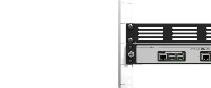 UM-SBC-305 - Kit de montage en rack Raspberry Pi 10″ | 2x emplacement Pi | 1.00U