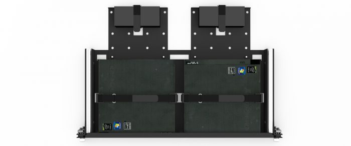 UM-LEN-202 - Lenovo : Kit de montage en rack ThinkCentre Tiny / Kit de montage en rack Think Station Tiny 2x Lenovo Slot | 19 pouces | 1.00U